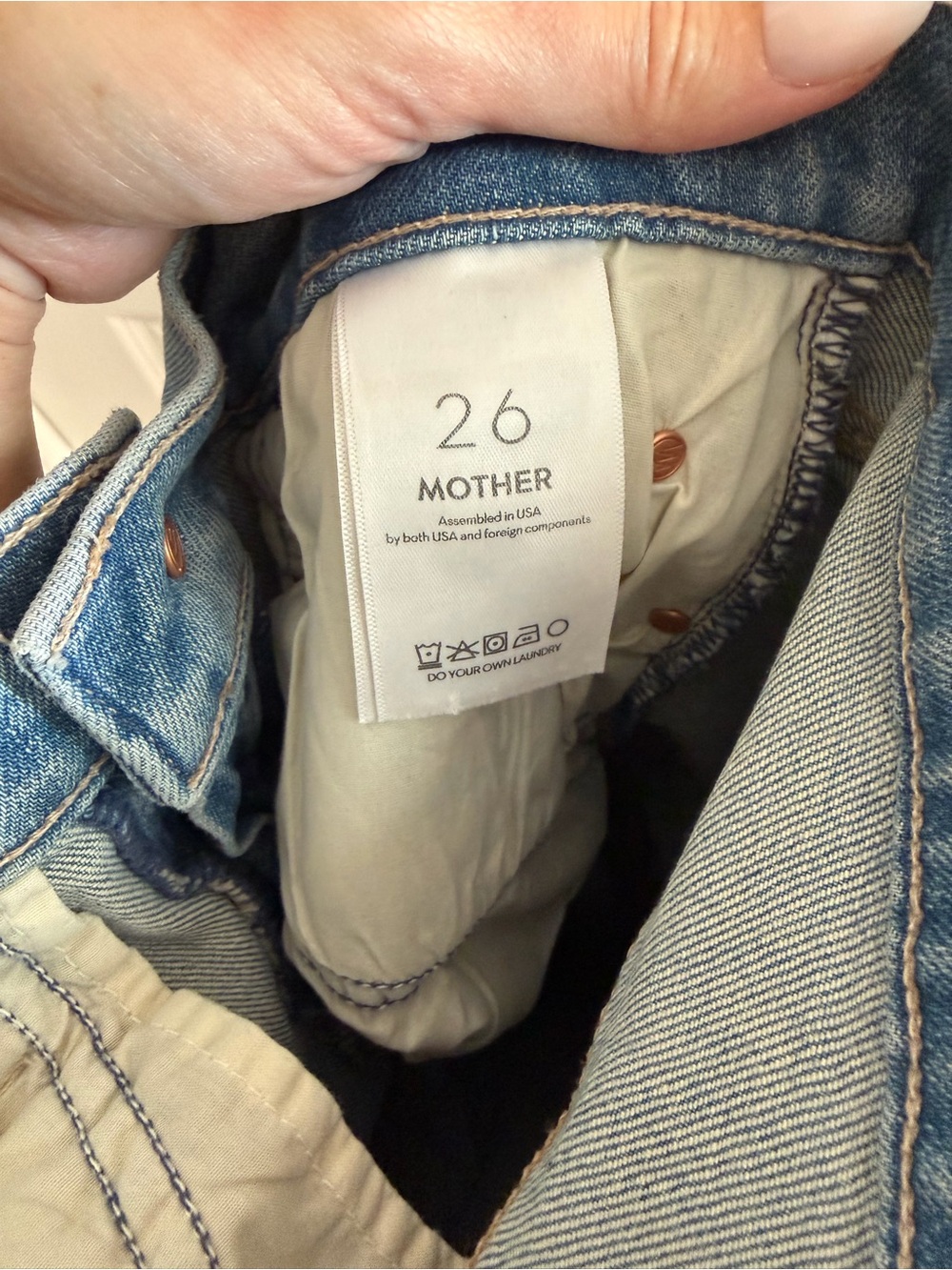 Mother Women's The Doozy Blue Flared Jeans - Picture 6 of 8